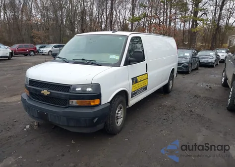 2018 Chevrolet Express 2500 Work Van из США, поврежденный, VIN 1GCWGBFP1J1251577